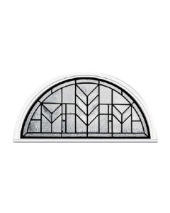 Stained Glass Accent Chicago ch-hr-2814 Design