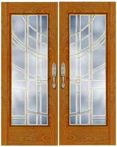 Stained Glass Door SG1015