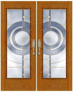 Stained Glass Door SG1017