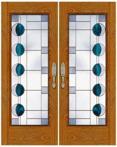 Stained Glass Door SG1018