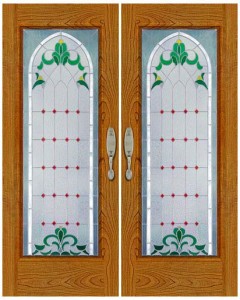 Stained Glass Door SG1054