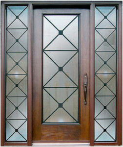 Wrought Iron Elegant Door wi-ex6420