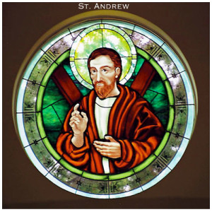 Stained Glass St. Andrew