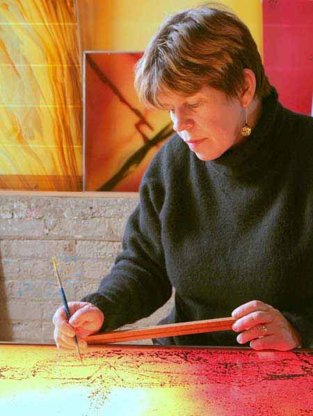 Canadian Stained Glass Artist Sarah Hall